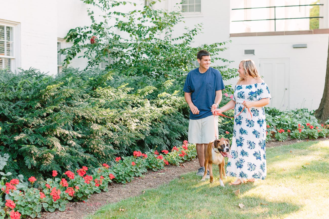 Gettysburg College Engagement Session by Lauren Myers Photography
