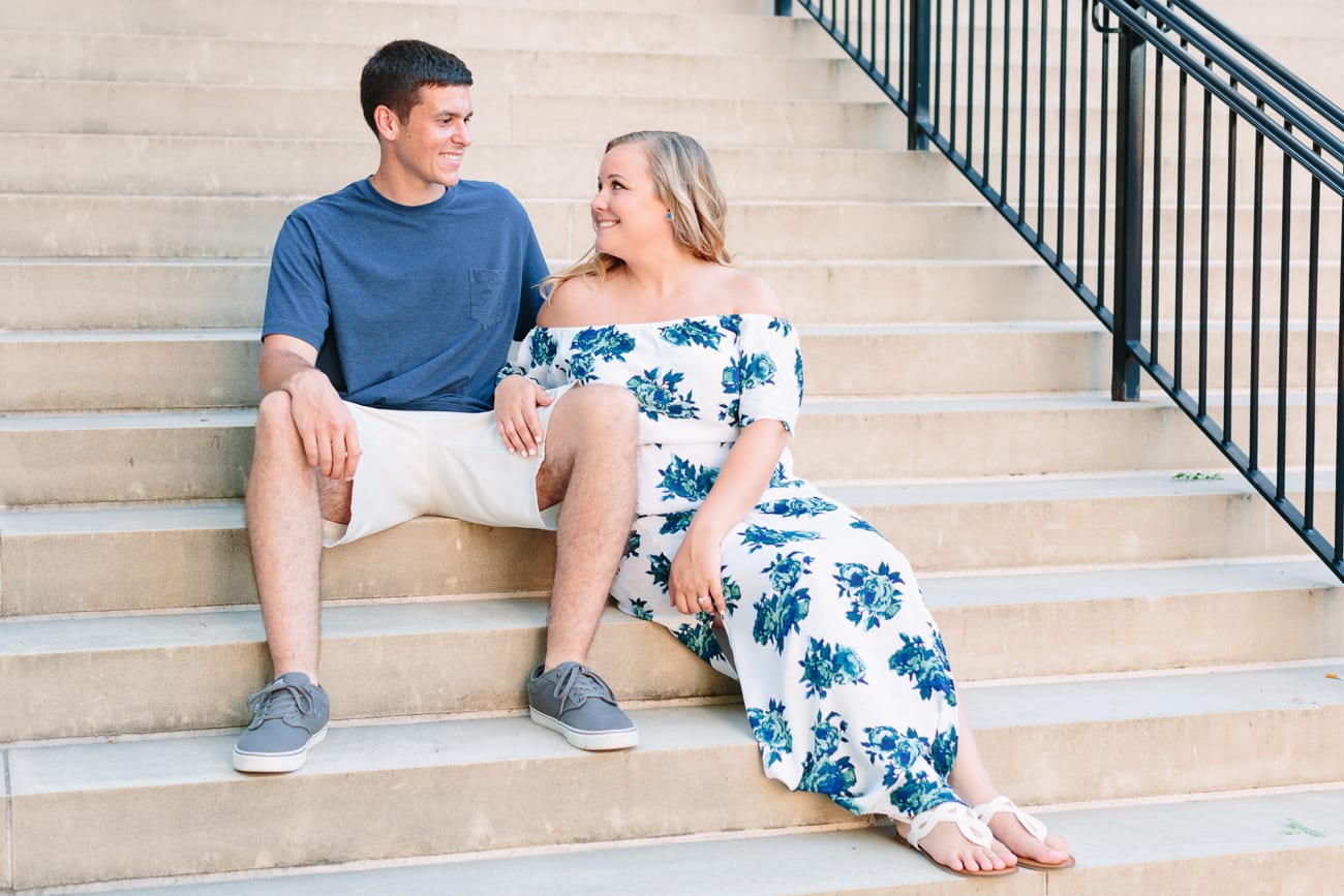 Gettysburg College Engagement Session by Lauren Myers Photography