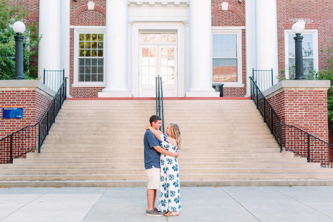 Gettysburg College Engagement Session by Lauren Myers Photography