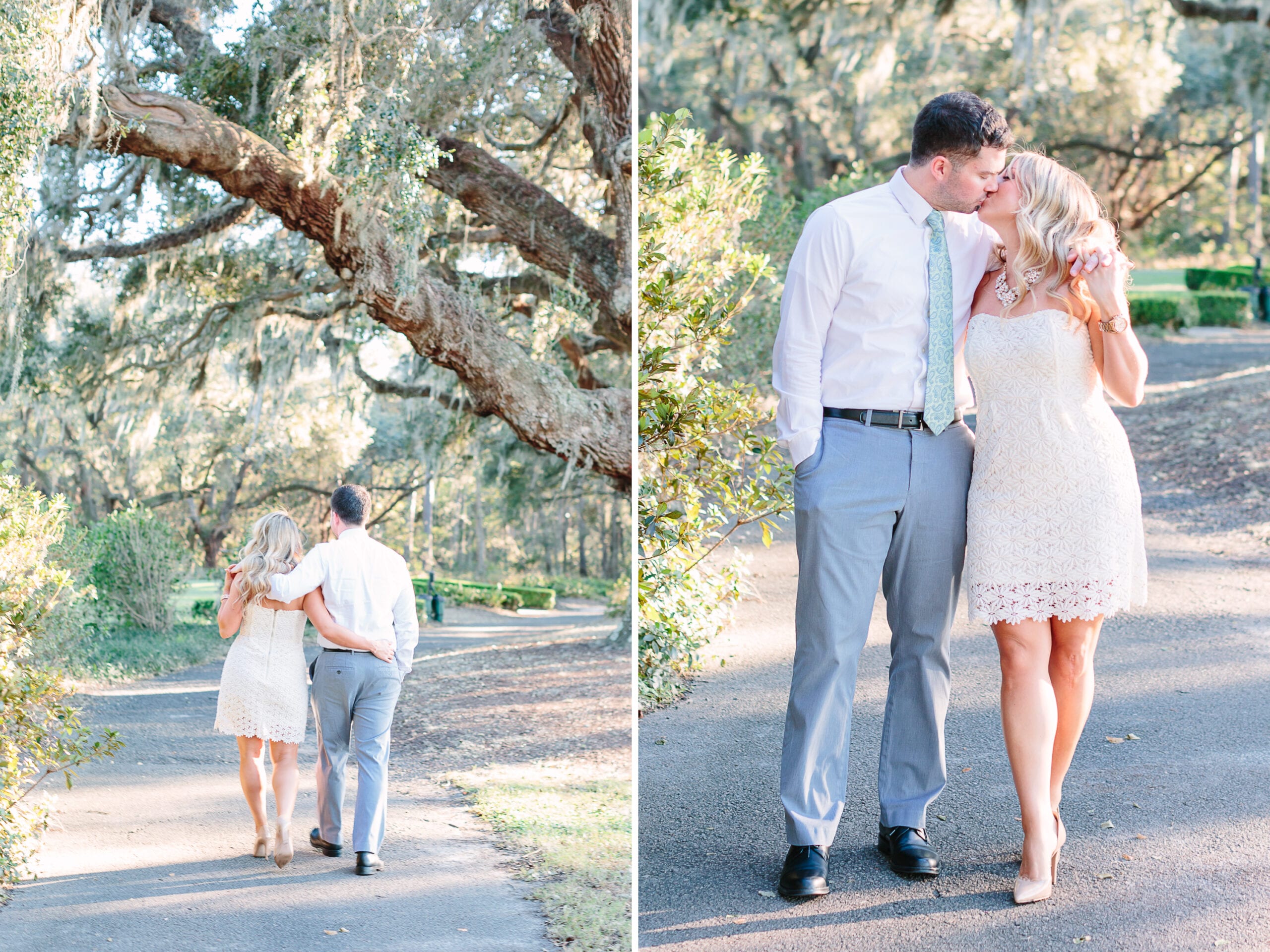 Caledonia Golf Club - Pawley's Island Engagement Session by Lauren Myers Photography